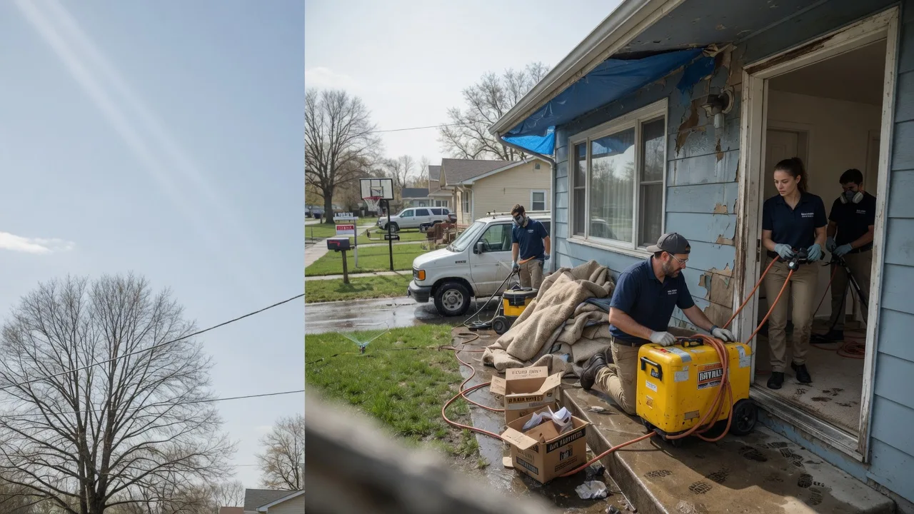 Basement Flood Cleanup in Nashua, IA near me